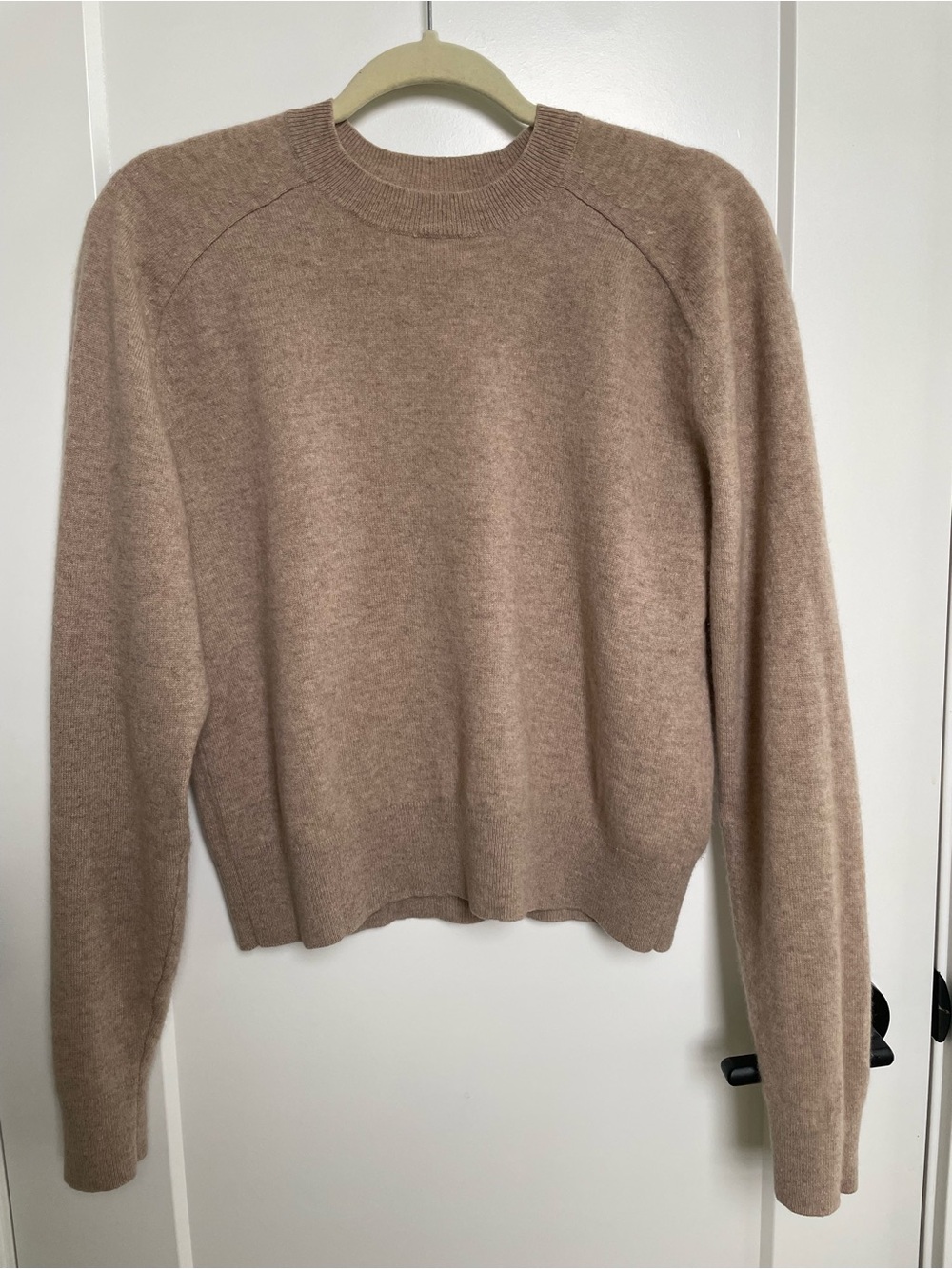 Aritzia Group of Babaton Luxe Cashmere Sweater in Oatmeal
